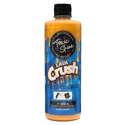 CERA LIQUIDA SPRAY TOXIC SHINE LAVA CRUSH 600ml
