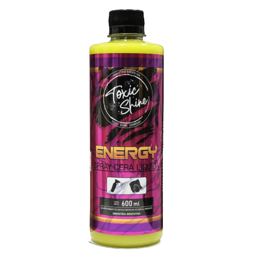 CERA LIQUIDA SPRAY TOXIC SHINE ENERGY SEAL 600ml