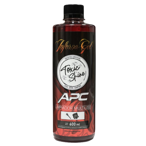LIMPIADOR APC TOXIC SHINE INFERNO GEL 600ml