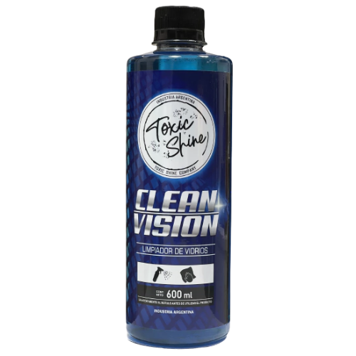 LIMPIA VIDRIOS TOXIC SHINE CLEAN VISION 600ml