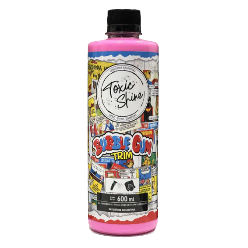 ACONDICIONADOR PLASTICOS TOXIC SHINE BUBBLE GUM 600ml