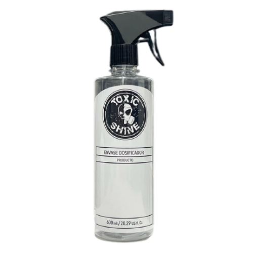 ENVASE DOSIFICADOR TOXIC SHINE 600ml